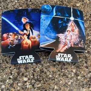 2 Star Wars & Return of the Jedi Classic Vintage Can Koozies